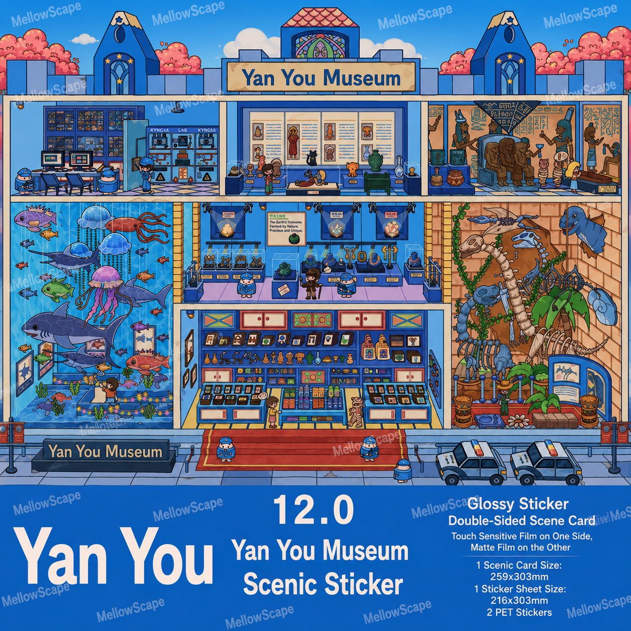 Yan You Scene Sticker 12.0