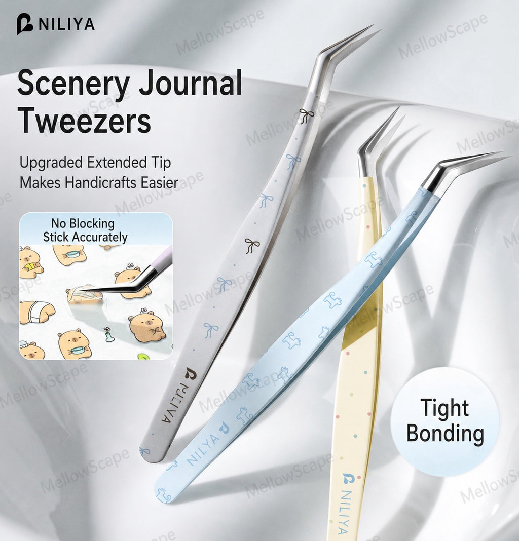 Niliya Stainless Steel Precision Tweezer