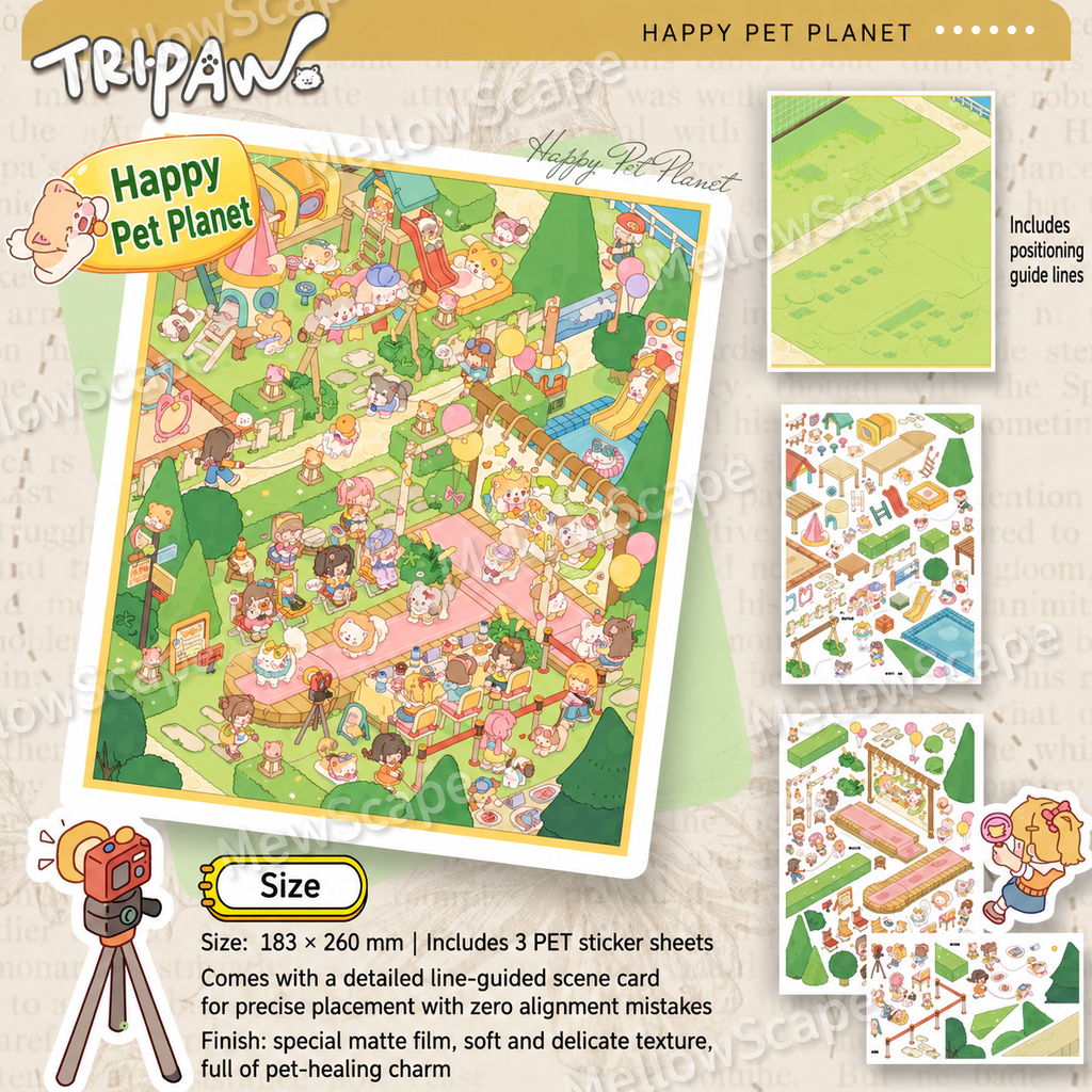 Tri.Paw Scene Sticker 25.0