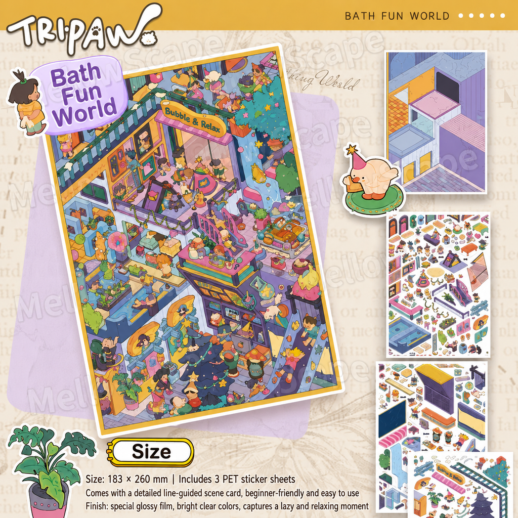 Tri.Paw Scene Sticker 25.0