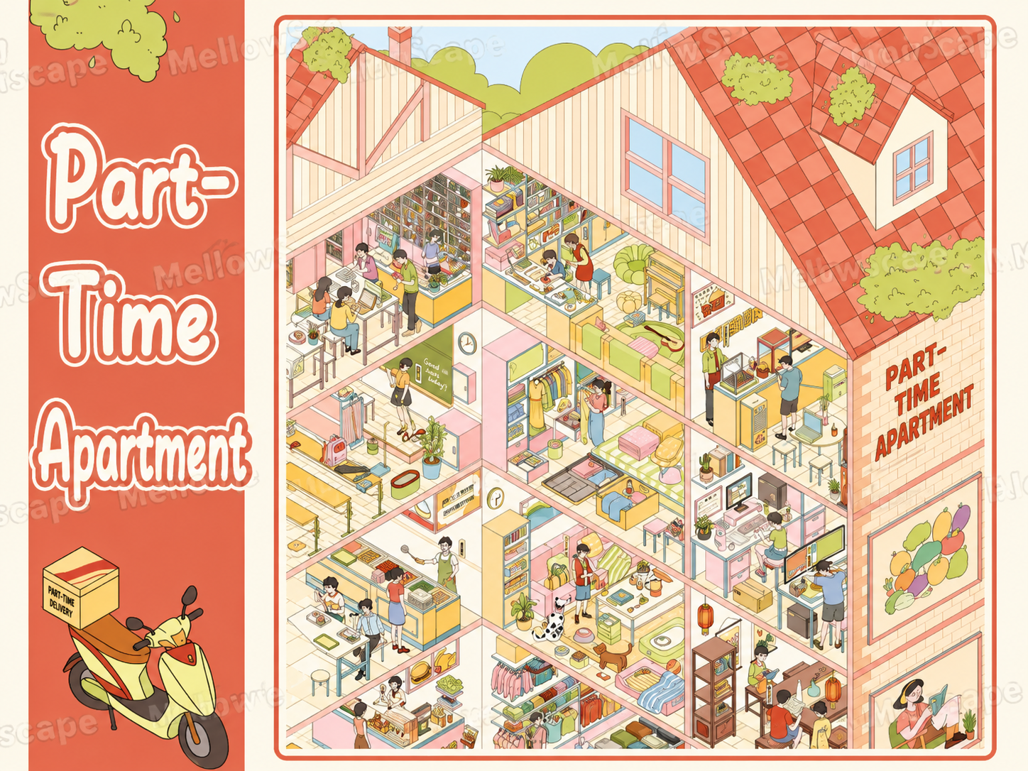 Chao You Scene Sticker 24.0