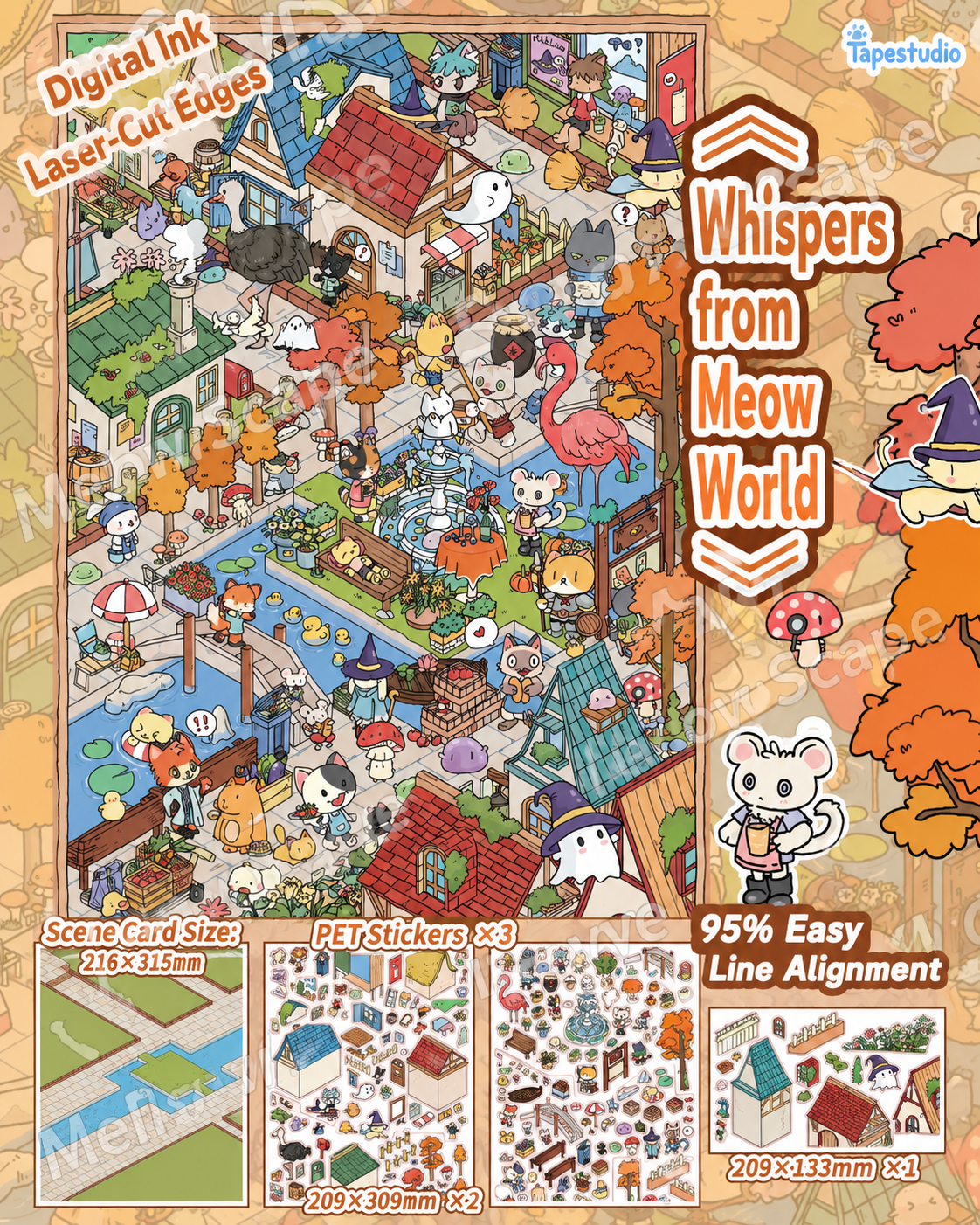 Transparent Deco Studio Scene Sticker 1.0